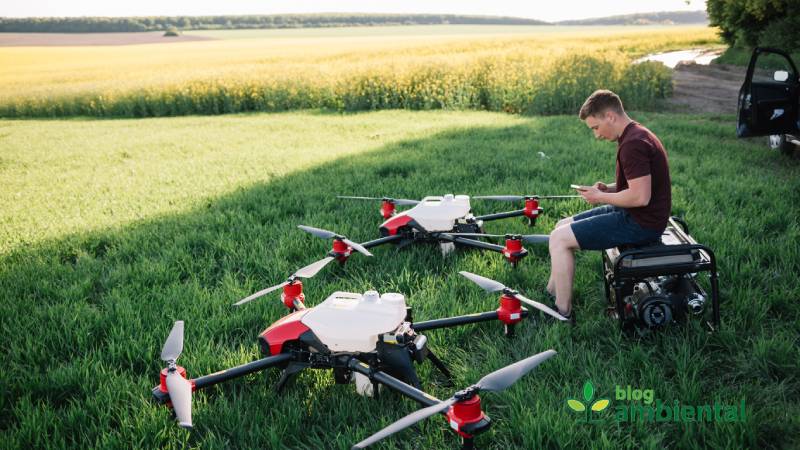 Blog Ambiental - Drone na Agricultura