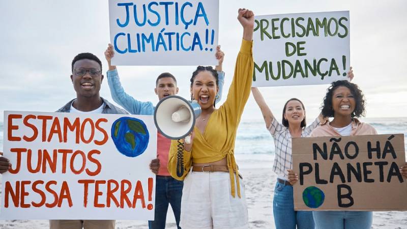 Mobilização social por justiça climática e ação ambiental