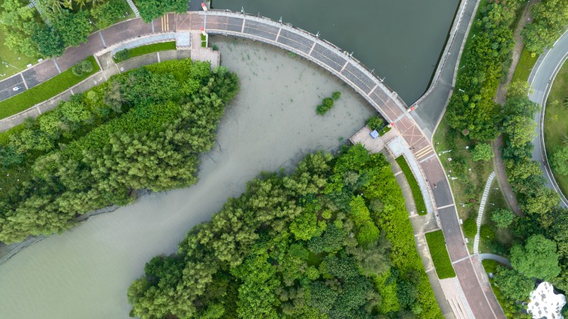 Blog Ambiental • Parque linear com curso d’água integrado à infraestrutura verde e azul para drenagem urbana sustentável