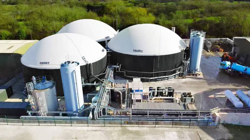 Projetos de biometano com biodigestores industriais e infraestrutura de purificação de gás